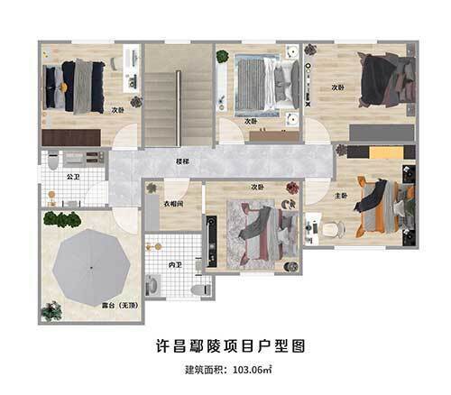 许昌鄢陵轻钢别墅二楼