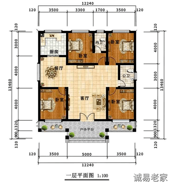 单层轻钢结构户型图价格